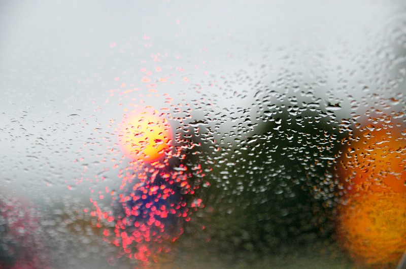 Rain drops glass colors free photo