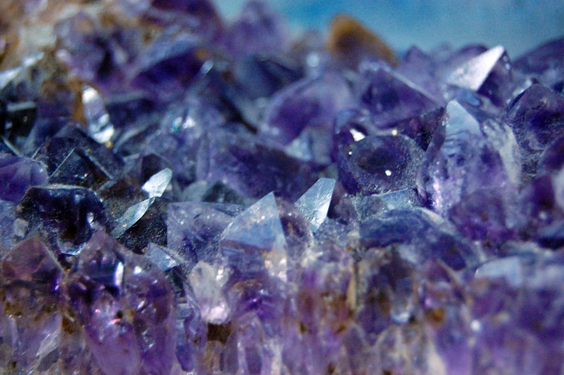Blue crystals free photo