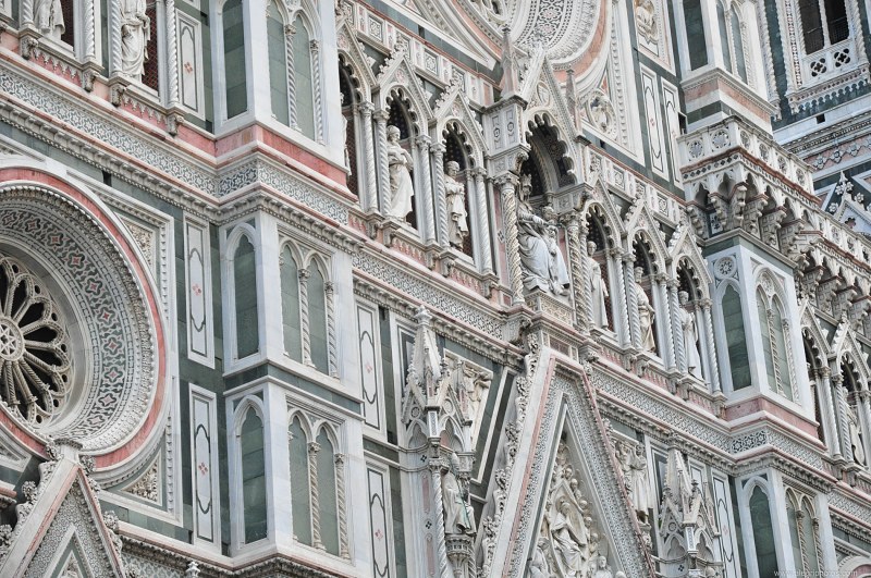 Detail architecture in Florence free photo
