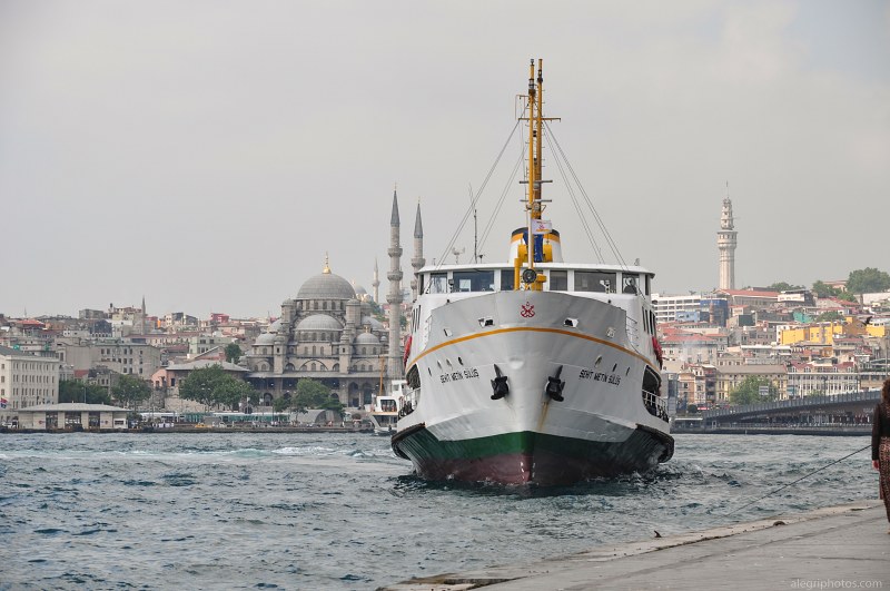 Ferry boat in Istanbul free photo