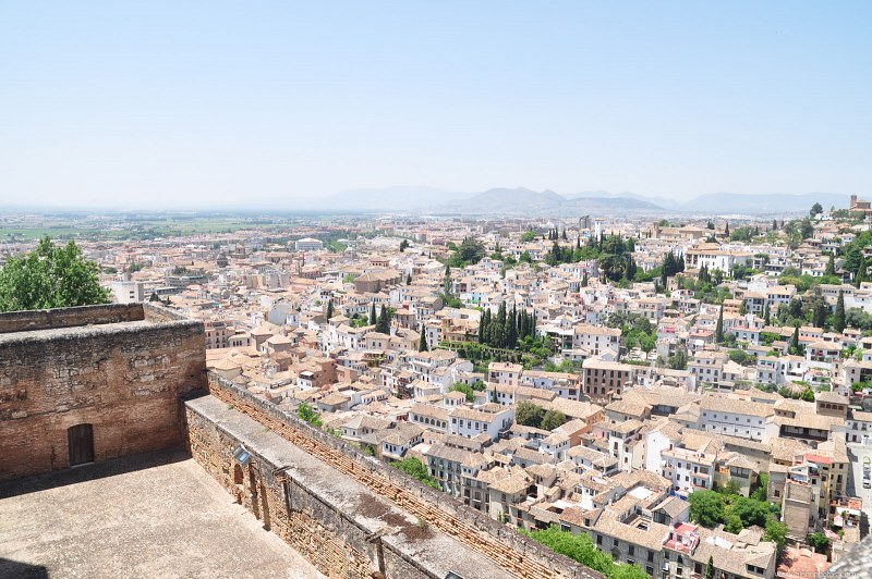 Granada city landscape free photo