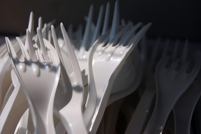 Plastic forks free photo