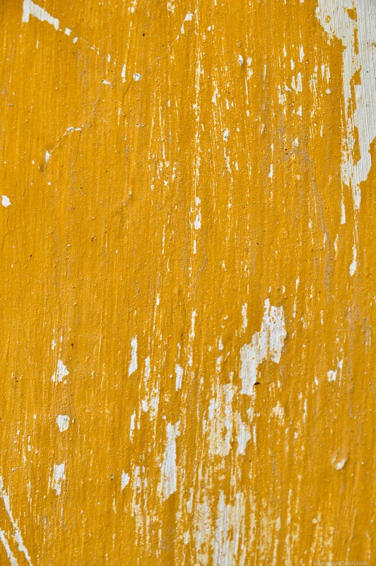 Yellow grunge paint wall