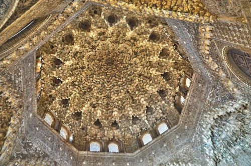Dome in arabic building free photo