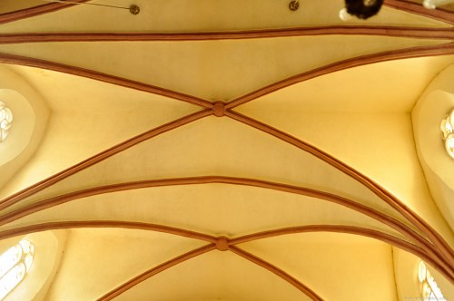 Gothic roof detail free photo