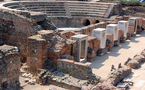 Greek amphitheater  free photo