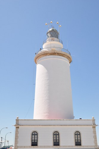 Malaga lighthouse free photo