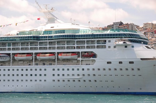 Ocean liner deck free photo