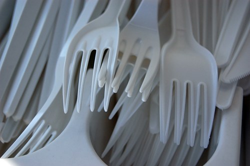 Plastic forks free photo