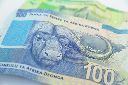 Rand banknotes free photo