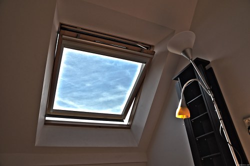 Skylight in room free photo