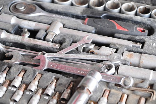 Toolbox content free photo